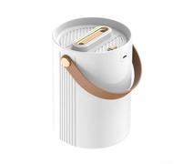 UrbanHui Humidificateur portable USB double pulvérisation et diffuseur d'huiles essentielles pour la maison, le bureau, les voyages, grand volume de brouillard avec design ABS compact et commandes