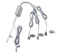 UrbanHui Interrupteur de contrôle automatique pour porte d'armoire LED pour systèmes DC 12 V 24 V offrant une activation précise et une gestion de l'éclairage d'économie d'énergie (D)