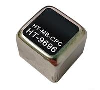 UrbanHui Isolateur audio HT-9696, correspondance d'impédance 600:600, noyau en permalliage, 20 Hz à 20 kHz, pour conversion équilibrée à asymétrique, mesure de test professionnelle, support PCB