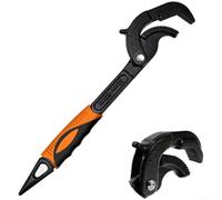 UrbanHui Jeu de clés réglables multifonctions avec une large gamme de mâchoires et une composition solide pour des résultats efficaces dans les paramètres mécaniques et domestiques (M)