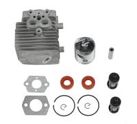 UrbanHui Kit de cylindre pour souffleur de feuilles BG86 BG86C SR200 4241 020 1203 en métal - Accessoires de réparation de moteur - Équipement de jardin extérieur