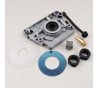 UrbanHui Kit de pompe à huile et filtre à vis sans fin pour Xp pour tronçonneuse 61 66 266 268 272 avec liste complète des composants