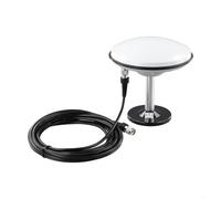 UrbanHui L'antenne GNSS STARF 107 prend en charge plusieurs bandes satellites à gain élevé, polarisation circulaire grand angle IP67, design étanche avec base M90SD câble de 5 m (antenne + câble-SMA)