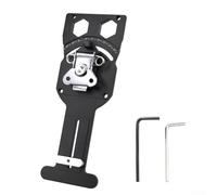 UrbanHui Lot de 10 bagues de guidage de toupie en laiton, métriques 10 mm-30 mm avec étui de rangement, plaque de base en acrylique pour outils de routeur électrique, compatible avec Porter/Cable