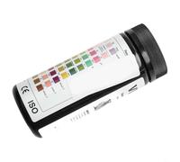 UrbanHui Lot de 100 bandelettes de test urinaire pour animaux de compagnie, 10 paramètres, détection des voies urinaires, pH, protéines, glucose, cétones, bilirubine, sang, uro-bilinogène, nitrites
