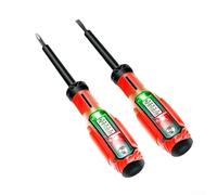 UrbanHui Lot de 2 stylos de détection de tension avec arrêt automatique et affichage LCD clair, optimisé pour les tests de tension CA de 3 V à 500 V