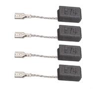 UrbanHui Lot de 4 balais de charbon pour Bosch 6,5 x 8 x 13 mm GWS 7-100/GWS 7-115 E/GWS 7-125