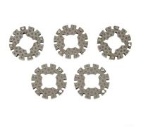 UrbanHui Lot de 5 adaptateurs de tige de lames de scie oscillante, adaptateur de lame de scie multi-outils, adaptateur de tige à usage général, essentiel pour les projets de travail du bois