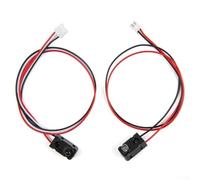 UrbanHui Lot de 5 capteurs de faisceau de coupure infrarouge | pour Arduino détection de mouvement et comptage avec LED de 3 mm | 3-5 V DC, portée de détection de 25 cm | Module de capteur