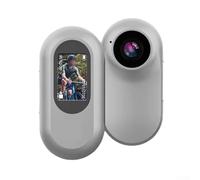 UrbanHui Mini caméra pour caméra d'action HD 1080p - Support magnétique compact léger - Longue durée de vie de la batterie - Détection de mouvement pour aventures en plein air - Balades à moto (blanc)