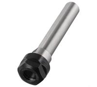 UrbanHui Mini mandrin avec extension à tige droite en alliage d'acier trempé sous vide ultra dur de 8 à 25 mm de diamètre pour fraise longue portée application haute vitesse usinage lourd (C12-ER8A)