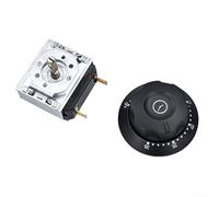 UrbanHui Minuteur de cuisine réglable 30/60/90/120 min avec cloche pour four à micro-ondes, cuiseur à riz, four électrique, cuiseur vapeur, design compact (30 min)