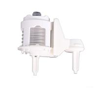 UrbanHui Panneau de réservoir d'eau avec interrupteur pneumatique à double bouton de chasse d'eau en plastique compatible avec les systèmes de toilettes dissimulés pour le remplacement