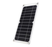 UrbanHui Panneau solaire 30 W 5 V pour téléphone portable, chargeur de voiture, banque d'alimentation monocristalline, portable, ultra mince, 300 x 145 mm