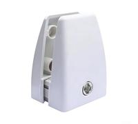 UrbanHui Pinces d'écran en aluminium pour séparateurs de poste de travail prenant en charge des ajustements fréquents dans les paramètres dynamiques du bureau (blanc)