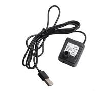 UrbanHui Pompe submersible USB 3 W pour une circulation efficace de l'eau dans les rocailles miniatures et pour fontaines (noir)