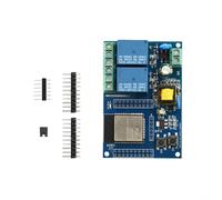 UrbanHui Pour carte double relais ESP32 AC 220 V avec alimentation AC-DC intégrée pour le contrôle et les projets d'appareils de maison intelligente