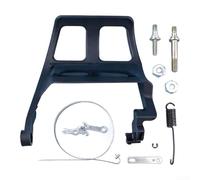 UrbanHui Protège-poignée de frein pour chaîne de tronçonneuse MS290 MS310 MS390, pièce de rechange de sécurité robuste, noir, 6,1 x 2,2 cm, accessoire d'outils de jardin robuste