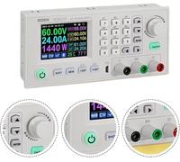 UrbanHui RD6024 Convertisseur Buck d'alimentation CC réglable, module régulateur de tension abaisseur numérique 60 V 24 A 1440 W avec écran LCD, clavier, protection OVP OCP, contrôle PC WiFi en option