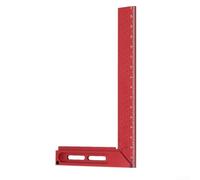 UrbanHui Règle compacte à angle droit fabriquée en alliage d'aluminium adaptée pour les mesures de travail du bois en atelier et sur le terrain