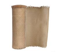 UrbanHui Rouleau de toile en rotin pour chaises, meubles, restauration de meubles, maille tissée à la main, texture naturelle respirante pour portes d'armoire, écrans, projets décoratifs (50 cm x 2 m)