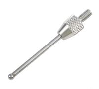 UrbanHui Sonde micromètre à filetage M2,5 2 mm Tête en acier pour indicateurs de mesure CMM (boule argentée 20 mm)