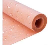 UrbanHui Sous-couche imperméable pour carrelage de douche dans les zones sensibles à l'humidité telles que les salles de bains, les cuisines et les installations de sauna (orange, 30 cm x 10 m)