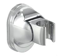 UrbanHui Support de douche réglable en plastique pour pommeau de douche fixe et siège Fixation murale Fixation murale 5 cm Espacement des trous antirouille