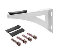 UrbanHui Support d'évier encastrable en acier avec design triangulaire pour une meilleure répartition du poids et une résistance à la rouille, pour une installation sûre et sécurisée du lavabo de
