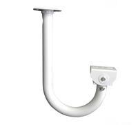 UrbanHui Support en U en alliage d'aluminium pour caméras de sécurité extérieures avec rotation à 360 degrés et protection enduite de peinture par pulvérisation