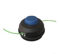 UrbanHui Tête de débroussailleuse 124-03 avec double ligne 0,080 pour modèles KST 1124B-03 24 V, pièce de rechange en plastique ABS pour gazon de jardin