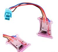 UrbanHui Thermostat de dégivrage pour réfrigérateur, interrupteur de commande bimétallique à 4 fils avec réglage de la température de -7 °C, pour congélateurs et systèmes de refroidissement