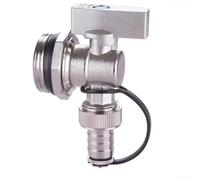 UrbanHui Vanne de vidange pour séparateur d'eau dans le chauffage au sol, construction en cuivre avec grand débit pour soutenir un fonctionnement efficace du système de chauffage (6)