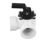UrbanHui Vanne d'inversion 3 voies de 3,8 cm de rechange pour Zodiac pour JANDY 4715, valve de spa à 3 ports NeverLube Positive Seal