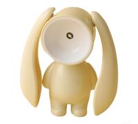 UrbanHui Veilleuse LED en forme de lapin pour chambre à coucher, fournit une lumière douce, non éblouissante adaptée pour la relaxation et la lecture (C)