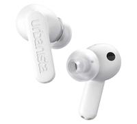 Urbanista Atlanta Écouteurs Hybrides sans Fil à Réduction Active du Bruit, Résistantes aux Éclaboussures, Écouteurs Bluetooth Multipoint, Mode Transparence, Étui de Chargement sans Fil, Blanc Pur