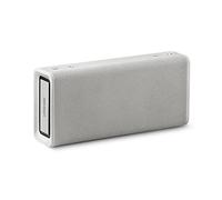 Urbanista Brisbane Plus Haut-Parleur Bluetooth 5.3, Haut-Parleur Portable sans Fil avec Système d'Appairage pour Lecture Stéréo, 60H de Lecture, IPX5 Résistant à l'Eau, Chargement USB C, Brume Blanche