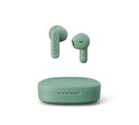 Urbanista Copenhagen TWS Écouteurs sans Fil, Écouteurs Bluetooth 5.2 avec IPX4, Commandes Tactiles et Microphone Antibruit, 32H Durée d'Écoute Totale, Étui de Chargement TWS USB C, Vert Sauge