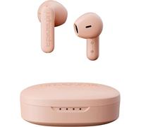 Urbanista Copenhagen TWS Écouteurs sans Fil, Écouteurs Bluetooth 5.2 avec IPX4, Commandes Tactiles et Microphone Antibruit, 32H Durée d'Écoute Totale, Étui de Chargement TWS USB C, Rose Poudré