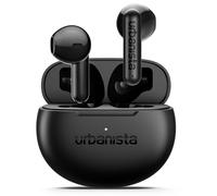 Urbanista Écouteurs sans fil, Bluetooth 6.0, connexion multipoint, batterie de 25 heures, micros antibruit, commandes tactiles, résistants à l'eau, écouteurs intra-auriculaires compacts, Austin 2