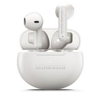 Urbanista Écouteurs sans fil, Bluetooth 6.0, connexion multipoint, batterie de 25 heures, micros antibruit, commandes tactiles, résistants à l'eau, écouteurs intra-auriculaires compacts, Austin 2