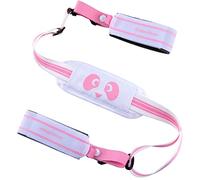 UrbanMover Sangle Porte de Ski et Bâton avec Motif Rose Panda, Sangle de Transport pour Femmes,Hommes, Enfants Bandoulière Réglable pour Transport Pratique du Matériel de Ski en Cadeau