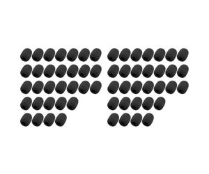 UrbanNest Paquet de 60 Pare-Brise de Microphone en Mousse, Housses en Mousse pour Microphone de Casque à de Taille Mini pour Microphone de Casque