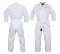 URBANSBEE Kimono Judo, Uniforme Professionnel Con Col V Noir pour Arts Martiaux, MMA, Taekwondo karaté, BJJ, Jiu Jitsu Entraînement et Compétition Hommes Femmes & Enfants