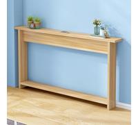 UrbanUp Meuble Derriere Canapé Table Console en Bois Derrière Canapé, Taille et Couleur Personnalisées Table Étroite avec Barre de Support, Gain de Place Derrière(Style A,150x20x65CM (59.1x7.9x25.6))