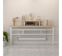 UrbanUp Meuble Derriere Canapé Tables Console Extra Longues Derrière Canapés Table de Radiateur, Étagère Derrières Canapé Fine, Tables d'Appoint Réglables Gain de Place(WXH-180x15CM(70 7/8x5 7/8"))