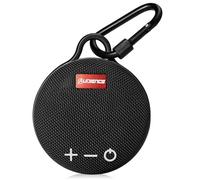 UrbanX Bluetooth 5.0 Speaker with Clip, 20H Playtime, Compact Speaker with Big Sound, Punchy Bass, Wireless IPX7 Waterproof Speaker for Sony Xperia Series & Beach, Pool, Boat, Black 1 Pack