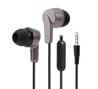 UrbanX R2 Écouteurs intra-auriculaires filaires avec micro pour OnePlus Nord N200 5G avec cordon anti-nœuds, isolation du bruit, basses profondes, embouts en silicone