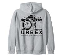 Urbex Caméra documentant la décomposition dans Le Respect de l'histoire Sweat à Capuche
