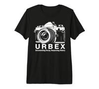Urbex Photographe Documenting Decay Respect Histoire T-Shirt Haut de Gamme